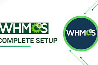 setup complete whmcs website for reseller hosting business