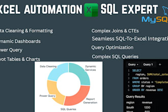 automate your excel reports with sql database integration