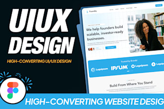 design saas website UI UX, ecommerce website, and business website UI UX design
