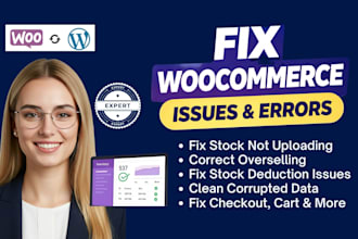 fix wordpress woocommerce inventory, stock errors, bugs, and overselling issues