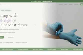 build a premium custom website for your cleaning or trades business