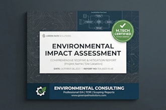 create professional environmental impact assessment eia reports