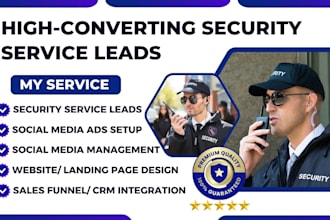 generate security service leads patrol service lead event security guard website