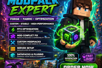 create or fix minecraft modpack convert forge mod to fabric update port old mod