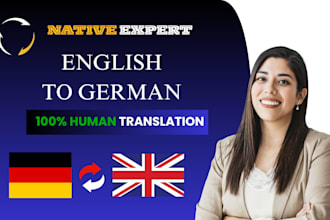 translate english to german translation in native excellence
