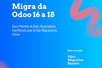 migrate your odoo erp from version 16 to 18 with zero data loss