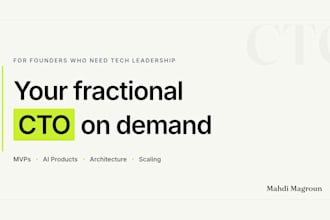 build and scale your startup mvp as your tech partner