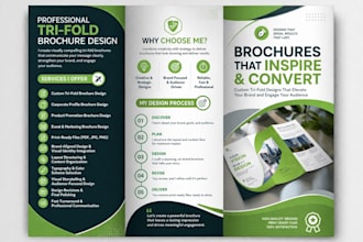 do brochure design design a professional custom tri fold design