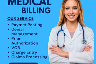 handle medical billing of your practice of any specialty
