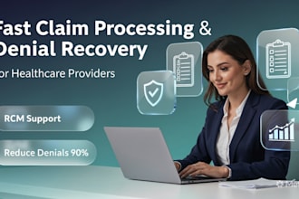 provide fast claim processing and denial recovery support for healthcare provide