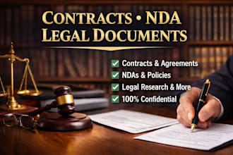 draft contracts and legal documents