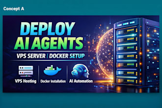 deploy ai agents vps server docker installation