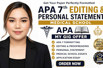 proofread apa 7 harvard mla amcas tmdsas aacom dental essays personal statement