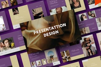design or redesign powerpoint presentation, business, medical, pitch deck