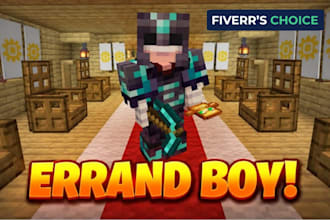 be your minecraft taskrunner for the cheapest price