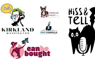 design a unique and professional podcast cover art or podcast logo