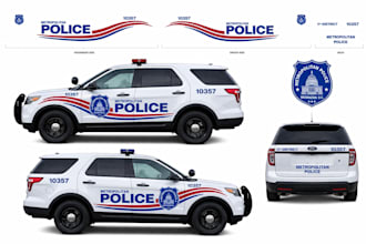 design custom fivem car livery skins, police, ems, sports 4k