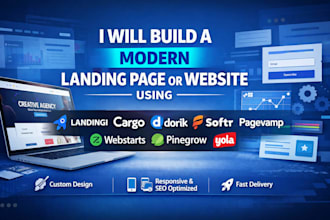 build landing cargo dotling softr pagevamp webstarts pinegrow yola website