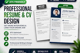 design ats friendly resume that gets interviews