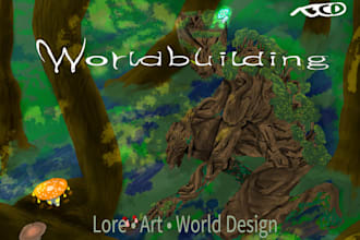 worldbuild and illustrate your fantasy setting