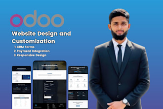 design and customize your odoo website