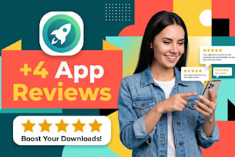 provide 4 new app reviews with detailed user testing and feedback