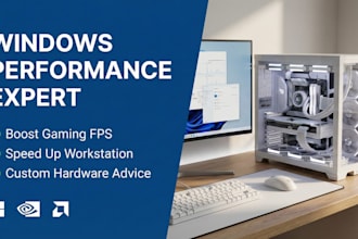 optimize your windows PC for maximum fps and professional productivity