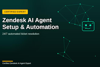 set up zendesk advanced ai agent for automated ticket resolution