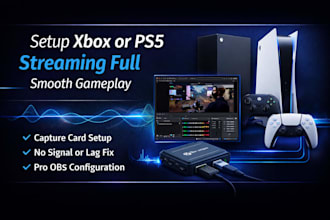 setup ps5 xbox streaming with obs for smooth gameplay for streamers