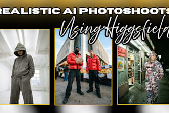 make ai fashion photoshoots for your clothing brand