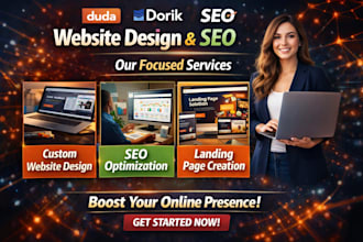 design duda website design dudaw redesign duda website SEO dorik website