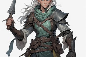 make awesome fantasy illustration