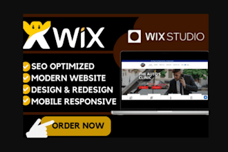 redesign wix website, wix development for business sites, n8n wix CRM, erps
