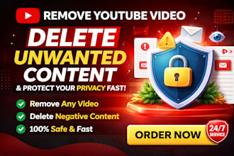 remove youtube video, delete unwanted content and protect your privacy fast