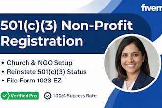 do 501c3 non profit registration, church, ngo, reinstate 501c3, file form 1023ez