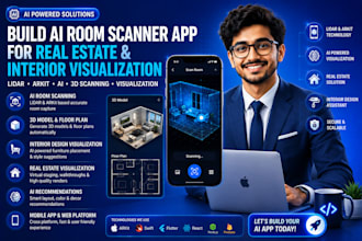 build ai room scanner app arkit lidar for real estate interior visualization app