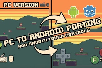 port your godot game to android and add touch controls