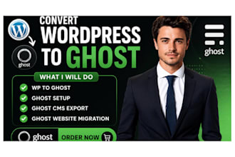 migrate wordpress to ghost  wordpress ghost migration ghost import