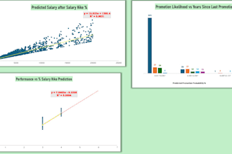 create HR analytics dashboards and provide data driven insights for the business