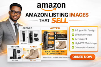 design amazon listing images amazon products images infographics that converts