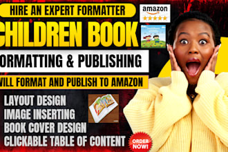 do children book formatting for amazon kdp book publishing kindle formatting