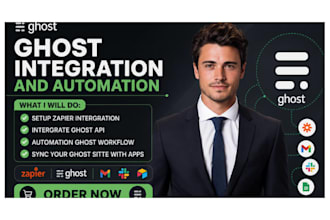 setup ghost zapier ghost integration ghost API ghost webhook automation