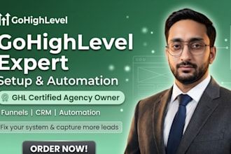 fix and optimize gohighlevel funnels and automations