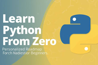 create a personalized python learning roadmap for beginners