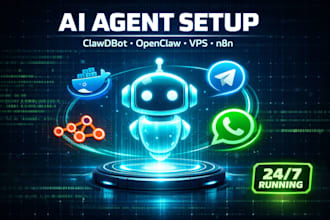 setup install clawdbot openclaw moltbot kimi k2 5 ai agent on vps n8n docker fix