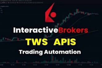 build interactive brokers ibkr trading bot and automation
