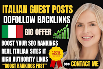publish italian guest post with dofollow backlinks from italian sites