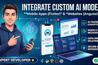 ntegrate ai models into your mobile and web apps chatbots, nlp, vision