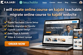create kajabi online course teachable website migrate kajabi teachable website