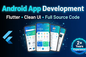 build an android mobile app using flutter